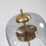 lampe design abat-jour en verre