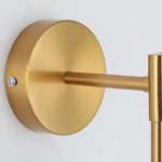 lampe dorée design pour chevet
