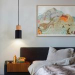 lampe en bois pour chevet moderne