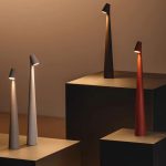 lampe LED minimaliste de style nordique