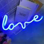lampe LED néon LOVE