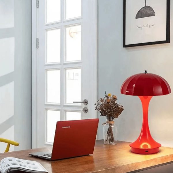 lampe LED parapluie artistique