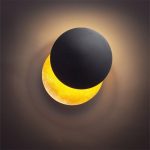 lampe LED rotative pour mur Eclipse