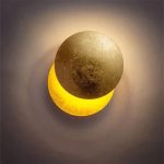 lampe murale design Eclipse LED rotative