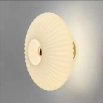 lampe murale en verre effet vague