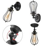 lampe murale industrielle pour chambre