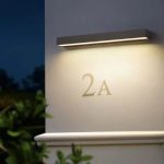 lampe murale LED moderne pour l'extérieur