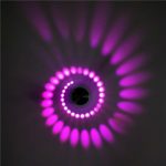 lampe murale spirale décorative