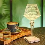 lampe sparkle en verre décoratif