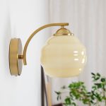 lumina applique murale vintage en verre