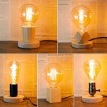 luminaire de chevet style vintage Edison