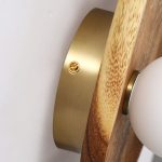 luminaire en bois pour ambiance chaleureuse