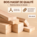Détail du matériau bois utilisé pour la lampe champignon rechargeable