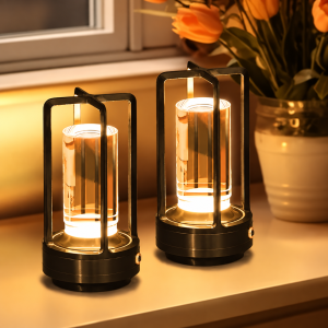 Petite lampe de table LED rechargeable sans fil