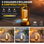 Petite lampe nomade rechargeable sans fil
