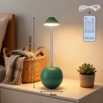 Lampe champignon Tumbler verte avec lumière RGB